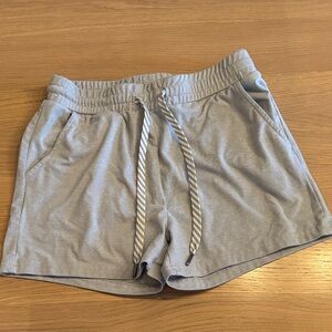 Kids Gray Shorts with Drawstring